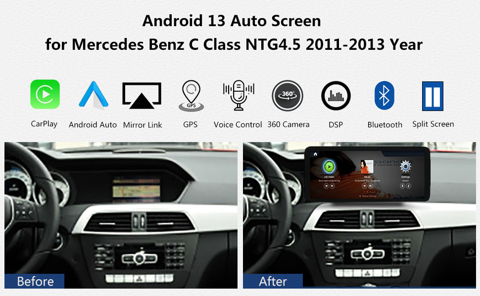 C204 Android Auto CarPlay