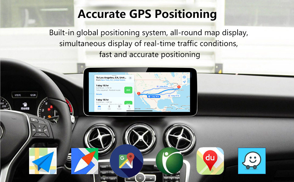 W176 Android Auto CarPlay